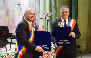 Orașul Sângerei și satul Corlăteni s-au înfrățit cu o comună din România: Înseamnă colaborare și o viață calitativă