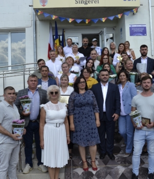 Imagini de la aniversarea Incubatorului de Afaceri Sângerei