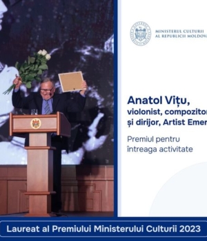 Anatol Vițu premiu pentru activitate