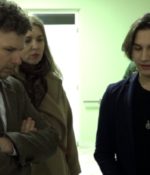 Dan Perciun în vizită de serviciu la liceul Olimp