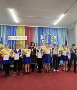 Elevii gimnaziului Ciuciuieni (1)