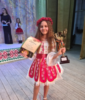 Federica Fătu, deținătorea Premiului Mare