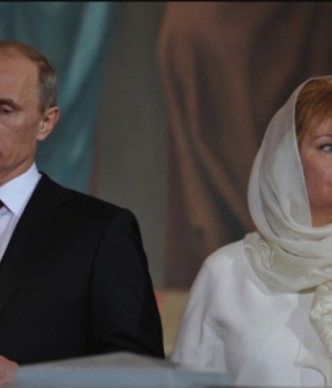 Putin cu soția