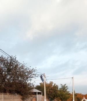 Modernizarea iluminatului stradal la Bălășești