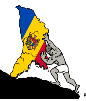 Diaspora - CARICATURA ALEX BURETZ - pentru articolul 1