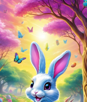 388436-easter-bunny-with-eggs
