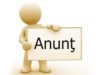 ANUNȚ-CONCURS